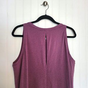 NWOT Super Soft CALIA Purple "Cozy Tank" w/ Keyhole Back!